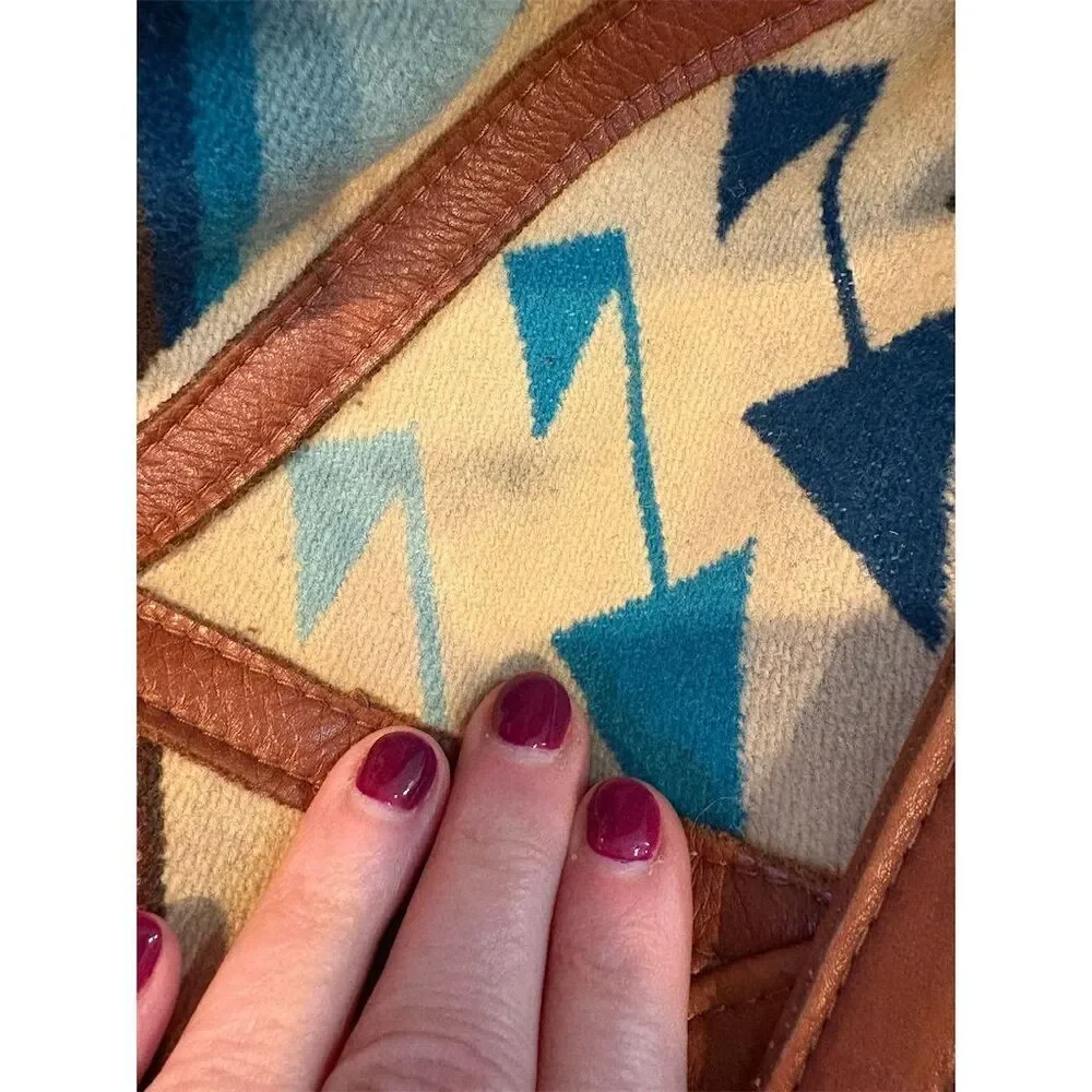 Arc Of A Diver Women's Multicolor Geometric Shoulder Bag Vintage Chic - Picture 11 of 11